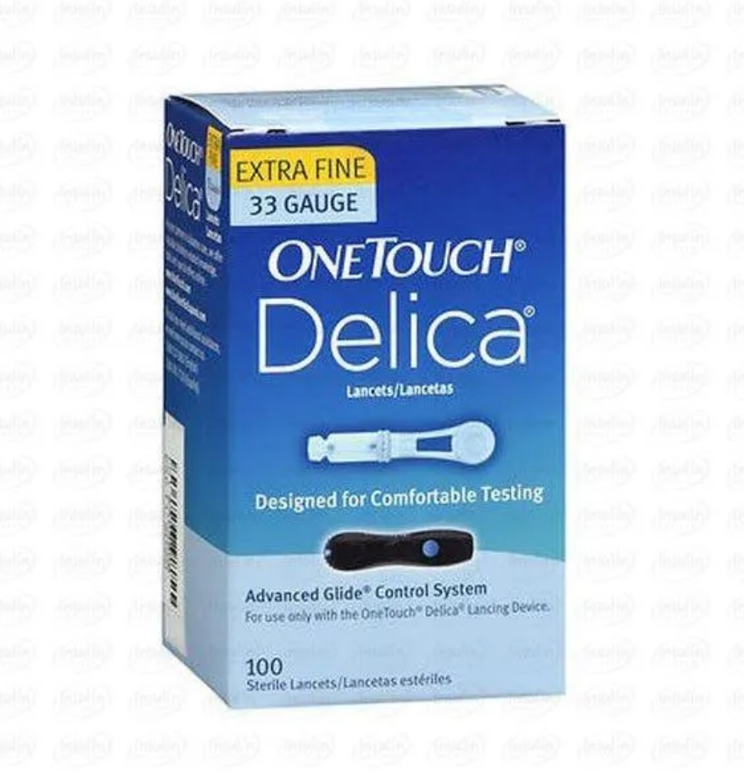 OneTouch Delica Fine Lancets 33 Gauge